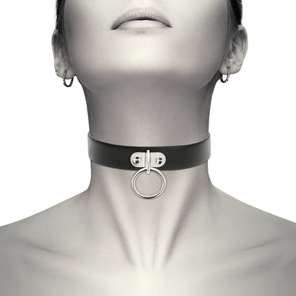 COQUETTE CHIC DESIRE - HALSKETTE AUS VEGANEM LEDER FETISCH-ACCESSOIRE - Halskette