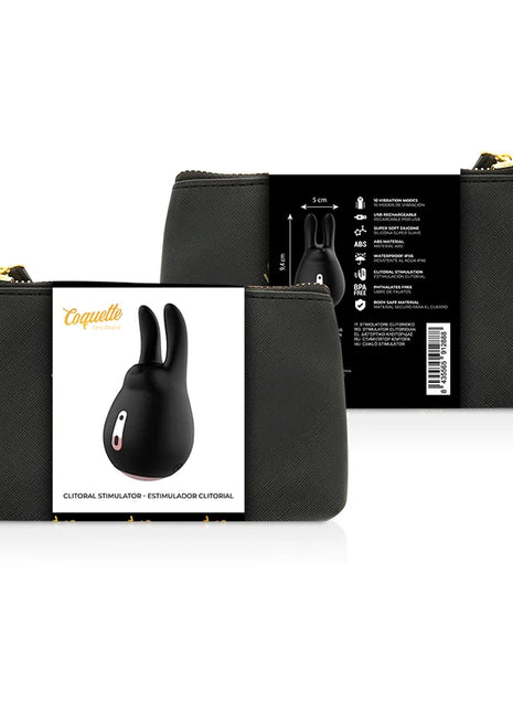 COQUETTE CHIC DESIRE - KLITORIALSTIMULATOR SCHWARZ / GOLD - Auflegvibrator