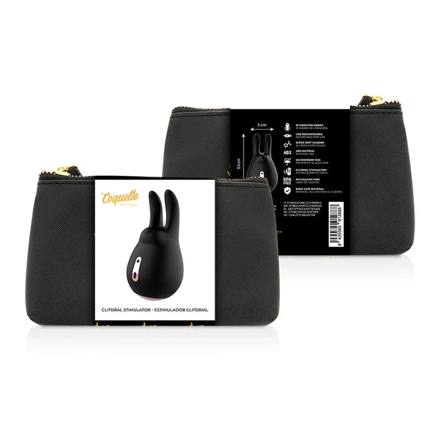 COQUETTE CHIC DESIRE - KLITORIALSTIMULATOR SCHWARZ / GOLD - Auflegvibrator