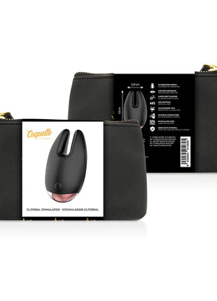 COQUETTE CHIC DESIRE - KLITORIALSTIMULATOR SCHWARZ / GOLD - Auflegvibrator