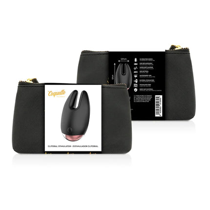 COQUETTE CHIC DESIRE - KLITORIALSTIMULATOR SCHWARZ / GOLD - Auflegvibrator