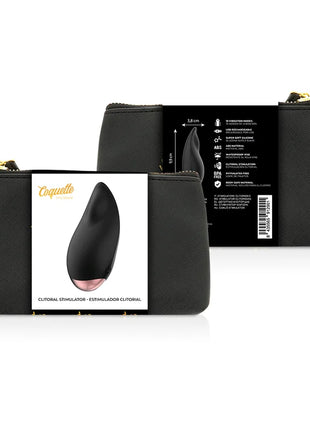 COQUETTE CHIC DESIRE - KLITORIALSTIMULATOR SCHWARZ / GOLD - Auflegvibrator