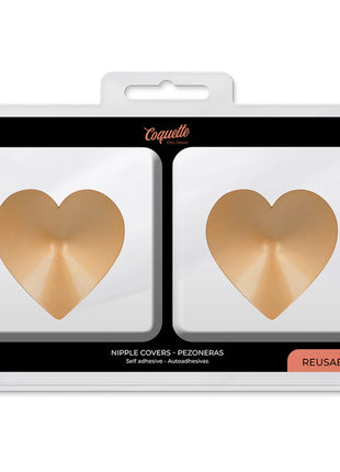 COQUETTE CHIC DESIRE - NIPPELABDECKUNGEN GOLDENE HERZEN - Nippelcover