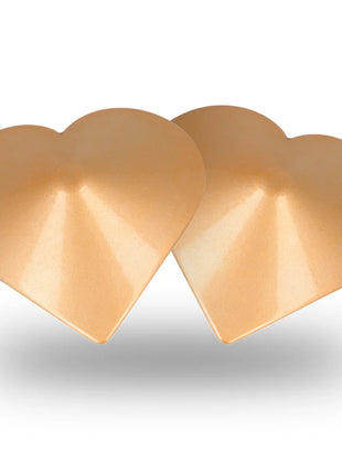 COQUETTE CHIC DESIRE - NIPPELABDECKUNGEN GOLDENE HERZEN - Nippelcover