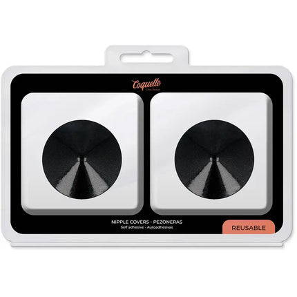 COQUETTE CHIC DESIRE - NIPPELCOVER MIT SCHWARZEN KREISEN - Nippelcover