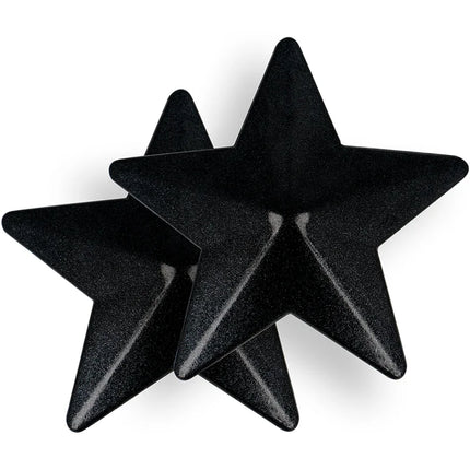 COQUETTE CHIC DESIRE - NIPPELCOVER MIT SCHWARZEN STERNEN - Nippelcover