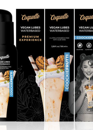 Schwarze pumpe flasche coquette veganes wasserbasiertes lubes cookiefrutti 100ml im coquette chic desire design