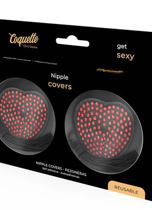 COQUETTE CHIC DESIRE - ROT/SCHWARZE NIPPELCOVER - Nippelcover
