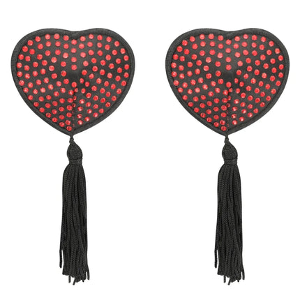 COQUETTE CHIC DESIRE - ROT/SCHWARZE NIPPELCOVER - Nippelcover