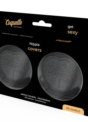 COQUETTE CHIC DESIRE - SCHWARZE NIPPELCOVER - Nippelcover