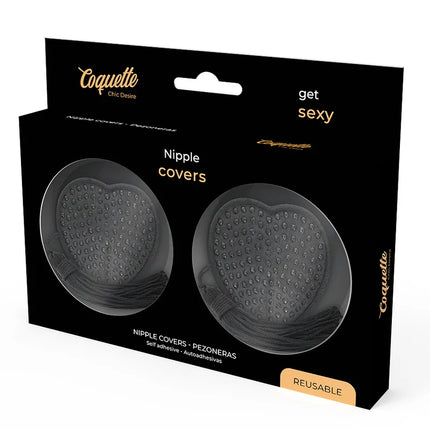 COQUETTE CHIC DESIRE - SCHWARZE NIPPELCOVER - Nippelcover