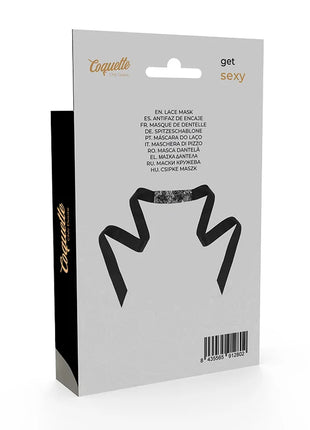 COQUETTE CHIC DESIRE - SCHWARZE SPITZENMASKE MIT BAND - Spitzenmaske