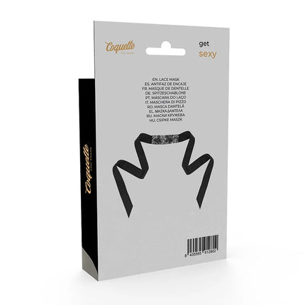 COQUETTE CHIC DESIRE - SCHWARZE SPITZENMASKE MIT BAND - Spitzenmaske