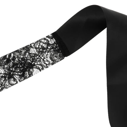 COQUETTE CHIC DESIRE - SCHWARZE SPITZENMASKE MIT BAND - Spitzenmaske