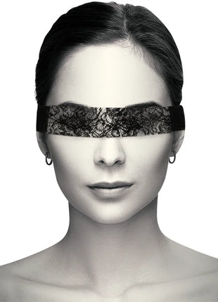 COQUETTE CHIC DESIRE - SCHWARZE SPITZENMASKE MIT BAND - Spitzenmaske
