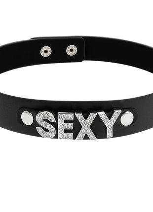 COQUETTE CHIC DESIRE - SEXY VEGANES LEDER-HALSBAND - Halskette