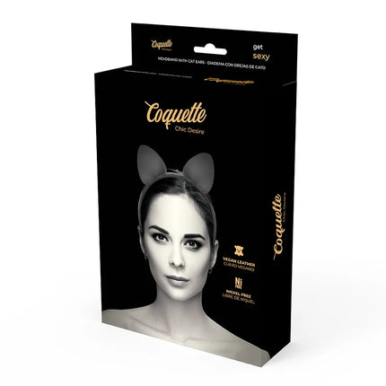 COQUETTE CHIC DESIRE - STIRNBAND MIT KATZENOHREN - Kostüme