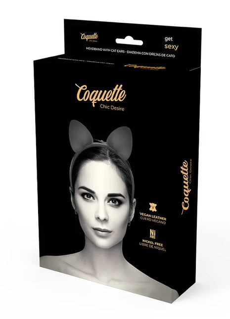 COQUETTE CHIC DESIRE - STIRNBAND MIT KATZENOHREN - Kostüme