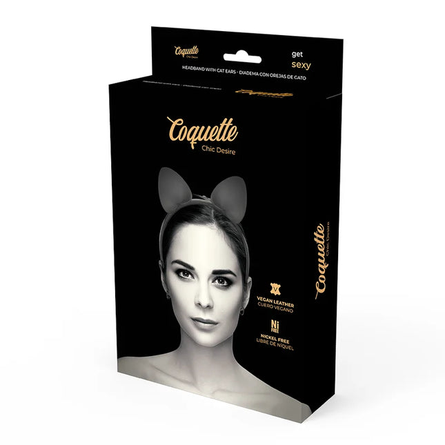 COQUETTE CHIC DESIRE - STIRNBAND MIT KATZENOHREN - Kostüme