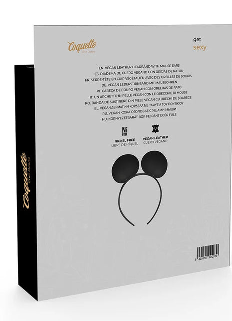 COQUETTE CHIC DESIRE - STIRNBAND MIT MAUSEOHREN