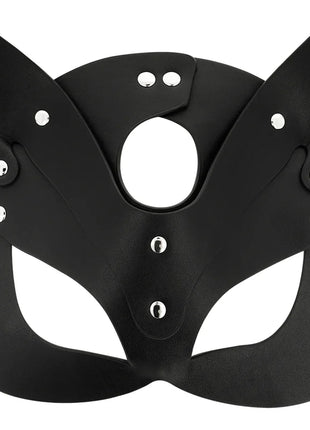 COQUETTE CHIC DESIRE - VEGANE LEDERMASKE MIT KATZENOHREN - Kunstledermaske