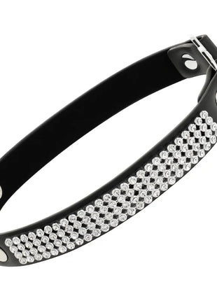COQUETTE CHIC DESIRE - VEGANES LEDER-HALSBAND MIT HERZ - Halskette