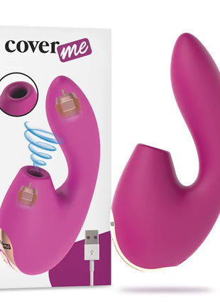 COVERME - KLITORASAUGUNG & LEISTUNGSSTARKER G-SPOT-RUSH-VIBRATOR - Druckwellen saugende Vibratoren