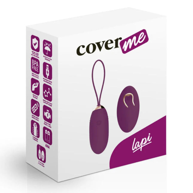 COVERME - LAPI LILAC FERNBEDIENUNGS-EI - Vibrierendes Ei