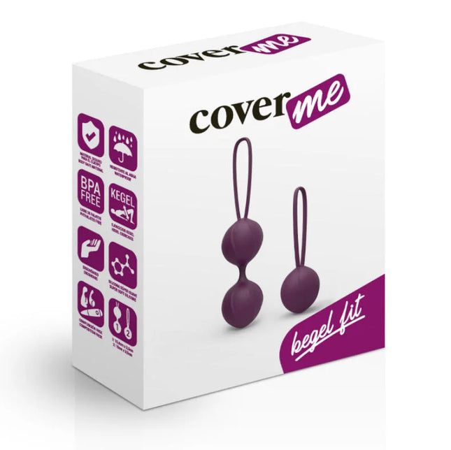 COVERME - LILA BECKENTRAINER KEGEL - Liebeskugeln