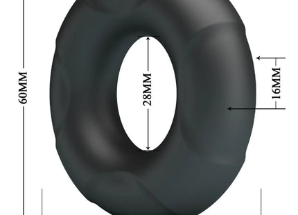 CRAZY BULL - ARVELL SILIKONRING MODELL 12 - Penisring ohne Vibration