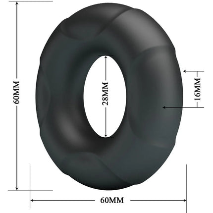 CRAZY BULL - ARVELL SILIKONRING MODELL 12 - Penisring ohne Vibration