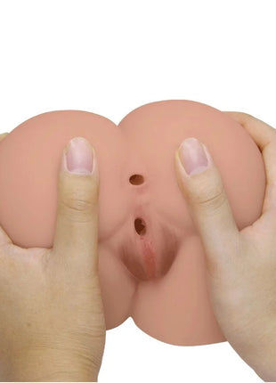 CRAZY BULL - BERNACE ASS VIBRATOR MIT REALISTISCHER VAGINA UND ANUS FLESH FERNBEDIENUNG