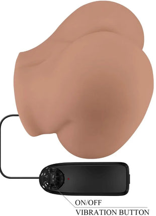 CRAZY BULL - BERNACE ASS VIBRATOR MIT REALISTISCHER VAGINA UND ANUS FLESH FERNBEDIENUNG