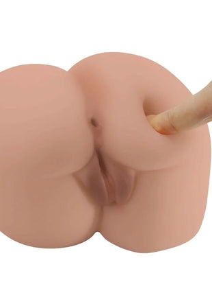 CRAZY BULL - BERNACE ASS VIBRATOR MIT REALISTISCHER VAGINA UND ANUS FLESH FERNBEDIENUNG