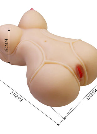 CRAZY BULL - DIANA REALISTISCHER WEIBLICHER TORSO VAGINA UND ANAL 5 KG