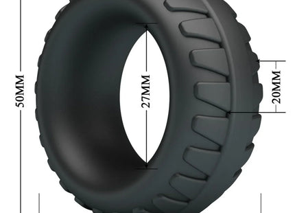 CRAZY BULL - DILSON SILIKONRING MODELL 3 - Penisring ohne Vibration