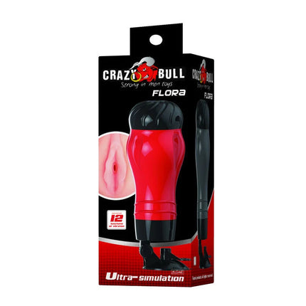 CRAZY BULL - FLORA VAGINA MIT MASTURBATORBASIS - Vaginas mit Vibration