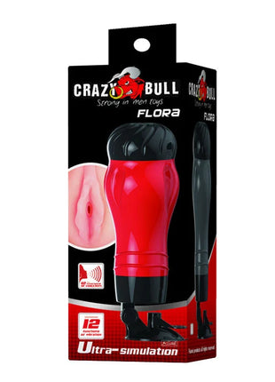 CRAZY BULL - FLORA VAGINA MIT SPRACHMASTURBATORBASIS - Vaginas mit Vibration