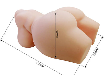 CRAZY BULL - GRACE REALISTISCHER WEIBLICHER TORSO VAGINA UND ANAL 7,5 KG
