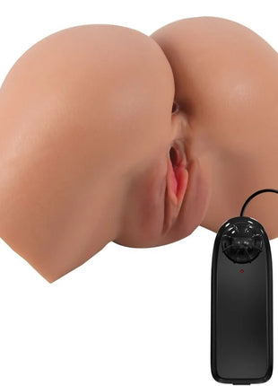 CRAZY BULL - HAILEY VIBRATOR BUTT MIT REALISTISCHER VAGINA UND ANUS-FERNBEDIENUNG