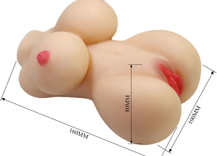 CRAZY BULL - HERTA MINI TORSO REALISTISCHE WEIBLICHE VAGINA 497 G