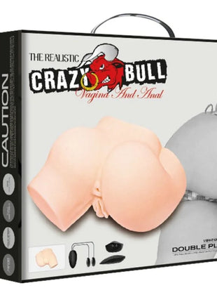 CRAZY BULL - HINTERN MIT REALISTISCHER VAGINA UND ANUS UND VIBRATION - Vagina und Anus mit Vibration