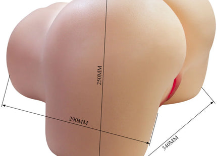 CRAZY BULL - JULIA REALISTISCHER WEIBLICHER PO VAGINA UND ANAL 11 KG