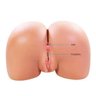 Rosa silikon double vaginal- und analsimulation toy crazy bull julia xxl mit integrierten soundeffekten für intensiveres erlebnis