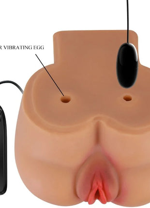 CRAZY BULL - KYLIE ASS VIBRATOR MIT REALISTISCHER VAGINA- UND ANUS-FERNBEDIENUNG