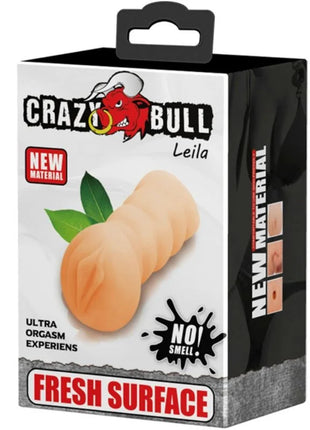 CRAZY BULL - LEILA VAGINA MASTURBADOR 13.5 CM - Vaginas ohne Vibration