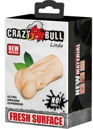 CRAZY BULL - LINDA VAGINA MASTURBATOR 13.7 CM - Vaginas ohne Vibration