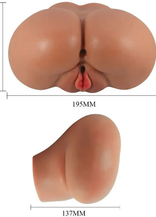 CRAZY BULL - LUNA VIBRATOR BUTT MIT REALISTISCHER VAGINA UND ANUS-STEUERUNG FERNBEDIENUNG