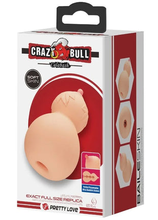 CRAZY BULL - MASTUBADOR IN KALEBASH-BRUSTFORM
