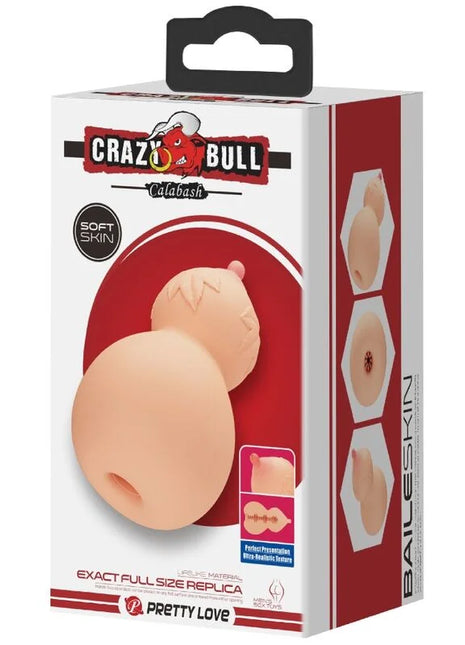 CRAZY BULL - MASTUBADOR IN KALEBASH-BRUSTFORM